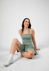 VESTIDO TIFFANY PISTACHO