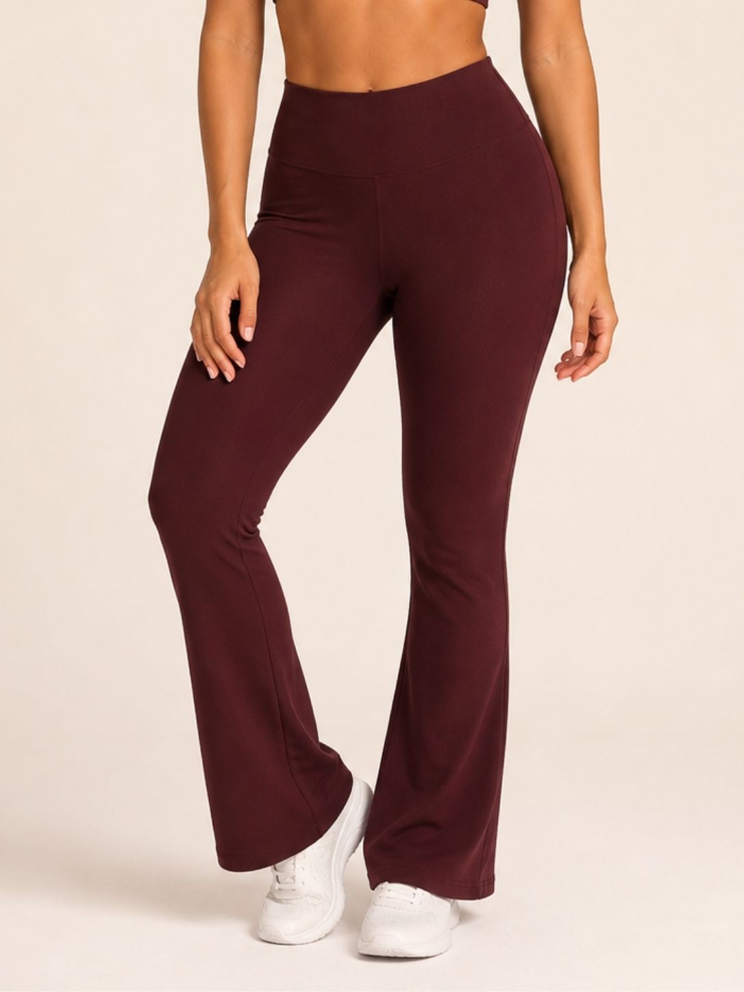 PANT CLOUD YOGA VINOTINTO