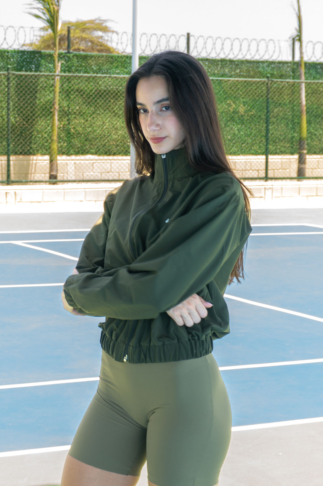 SUMMER JACKET DARK GREEN
