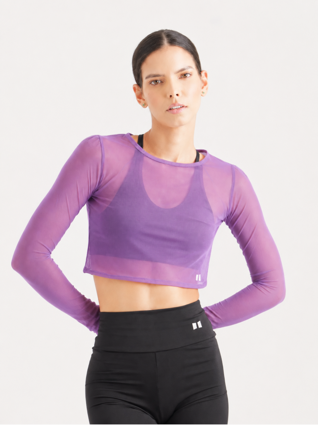 BUZO MESH IFW LILA