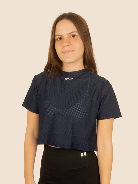 BOX FIT T-SHIRT - AZUL TURQUI