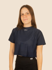 BOX FIT T-SHIRT - AZUL TURQUI