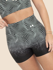 ACTIVE SHORT VENUS ESTAMPADO NEGRO