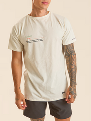 OVERSIZE T-SHIRT COSTEÑO QUOTES "COSTEÑO" - BLANCO