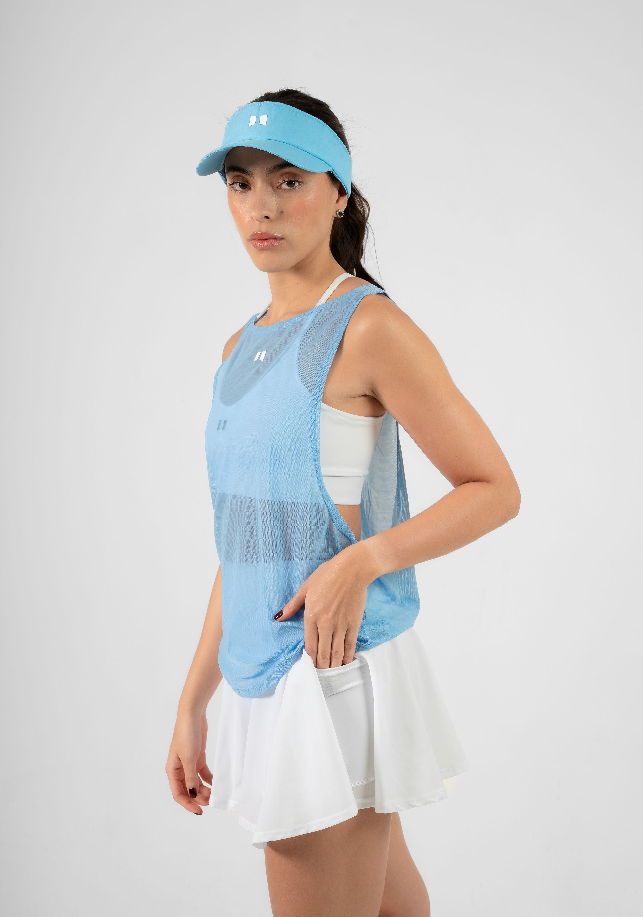 CAMISILLA MESH IFW BABY BLUE