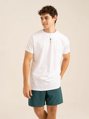 IFW Tennis Court T-shirt - Blanco