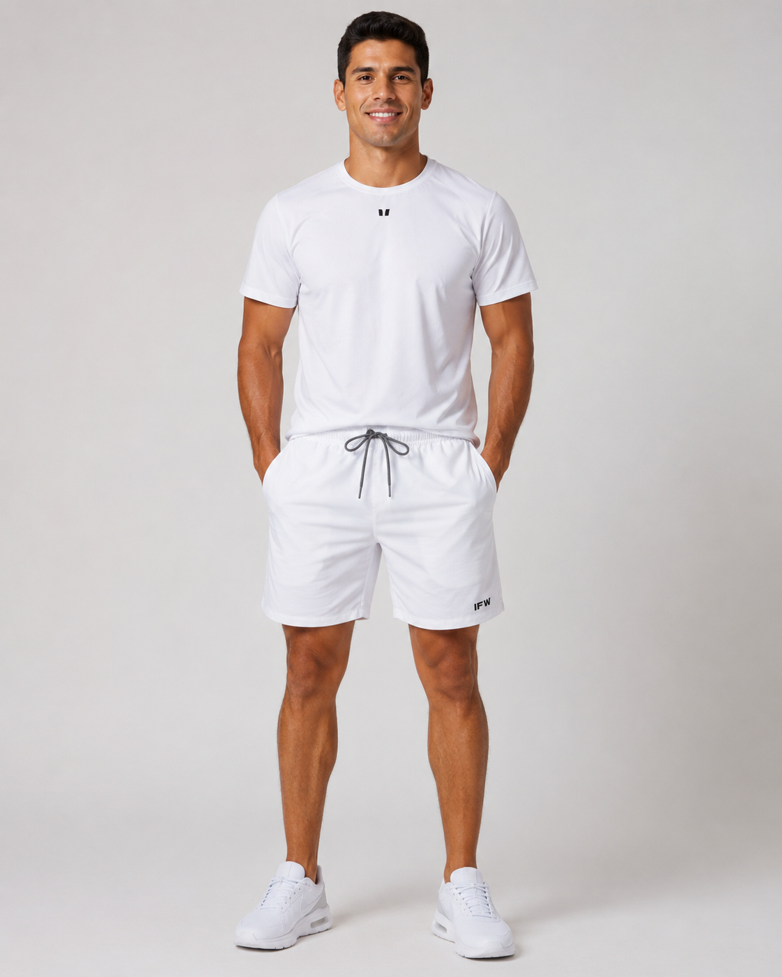 PACK: CAMISETA BLANCA+ BERMUDA BLANCA