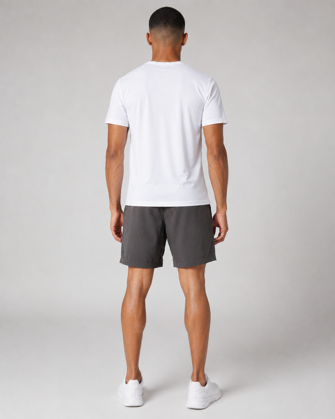 PACK BERMUDA GRIS + CAMISETA BLANCA S