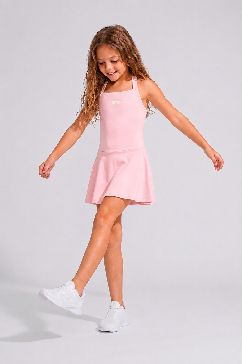 MINI TIFFANY DRESS SOFT PINK