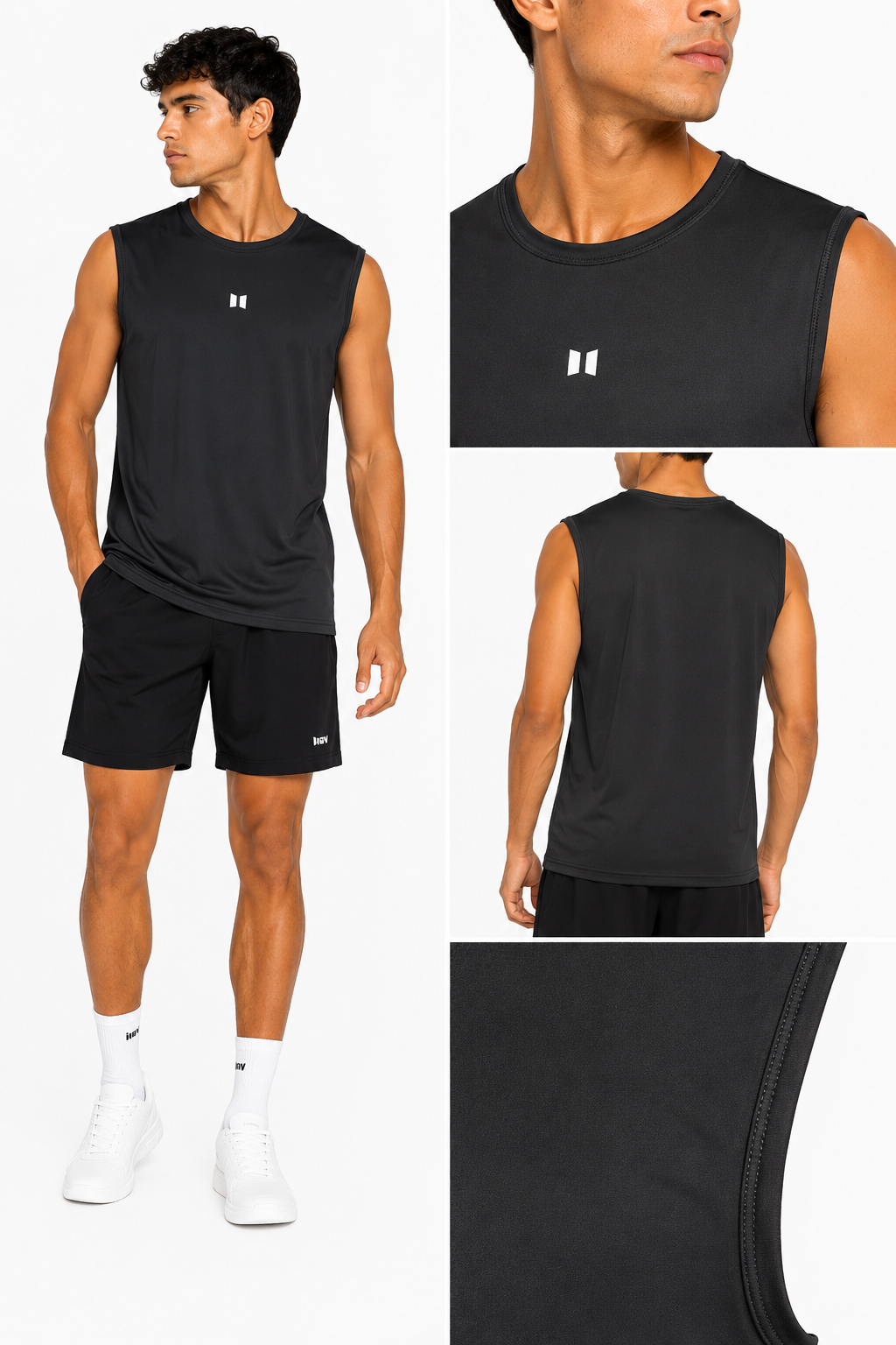 CAMISILLA IFW - NEGRO