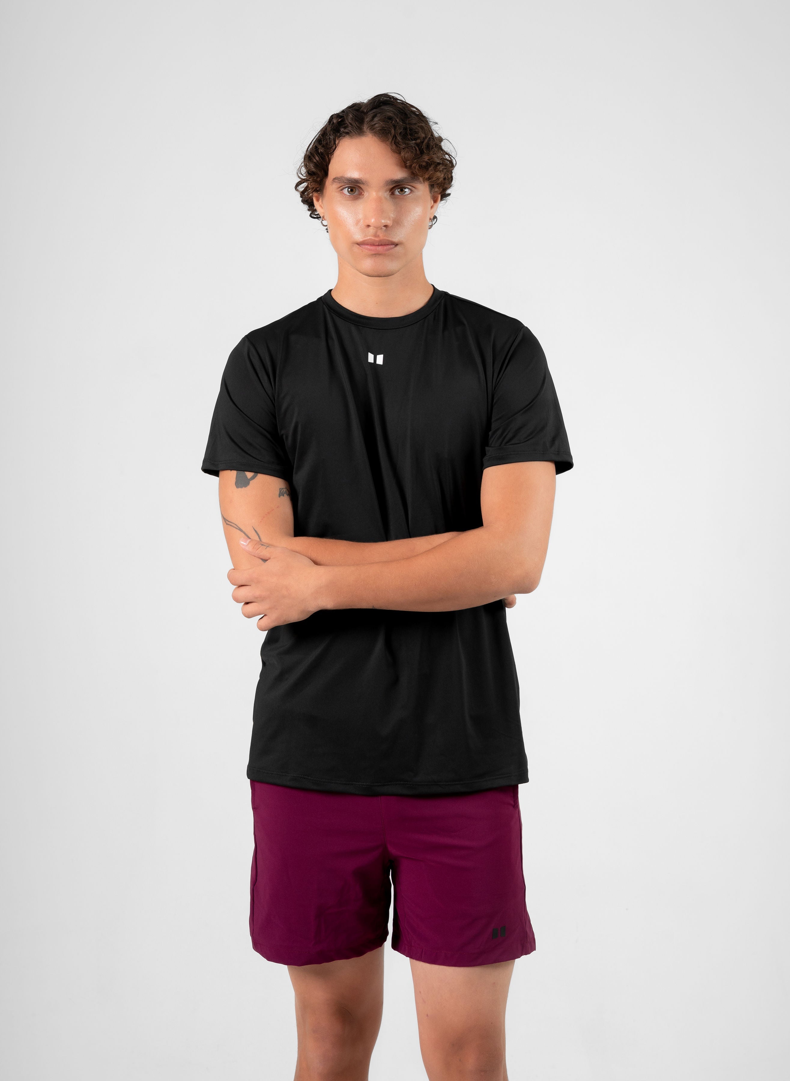 PACK BERMUDA PISTACHO + CAMISETA NEGRA