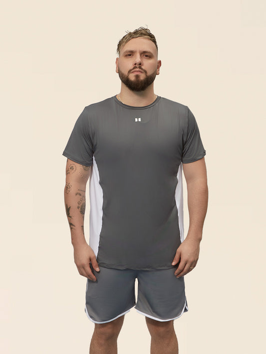 HUMAN T-SHIRT GRIS