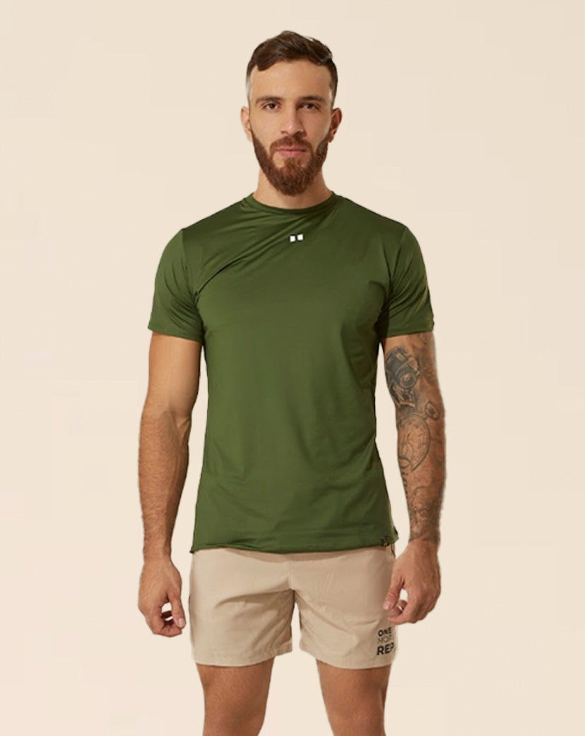 IFW T-SHIRT - VERDE MILITAR