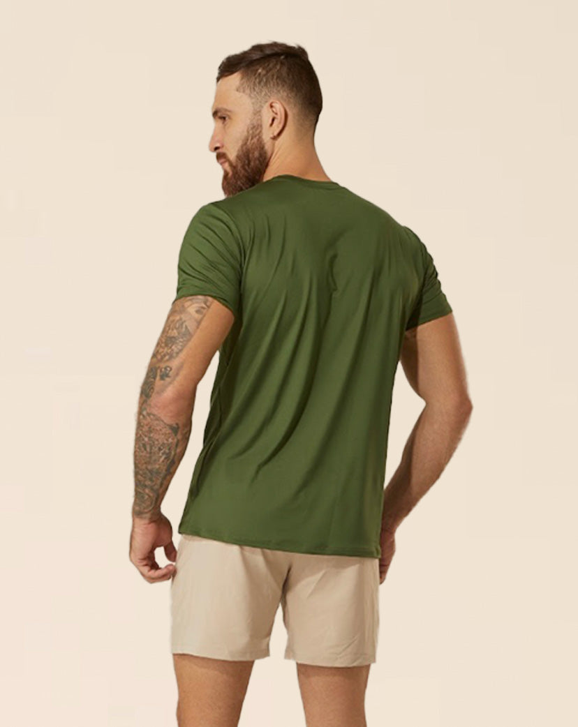 IFW T-SHIRT - VERDE MILITAR