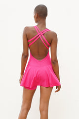 TIFFANY DRESS FUCSIA