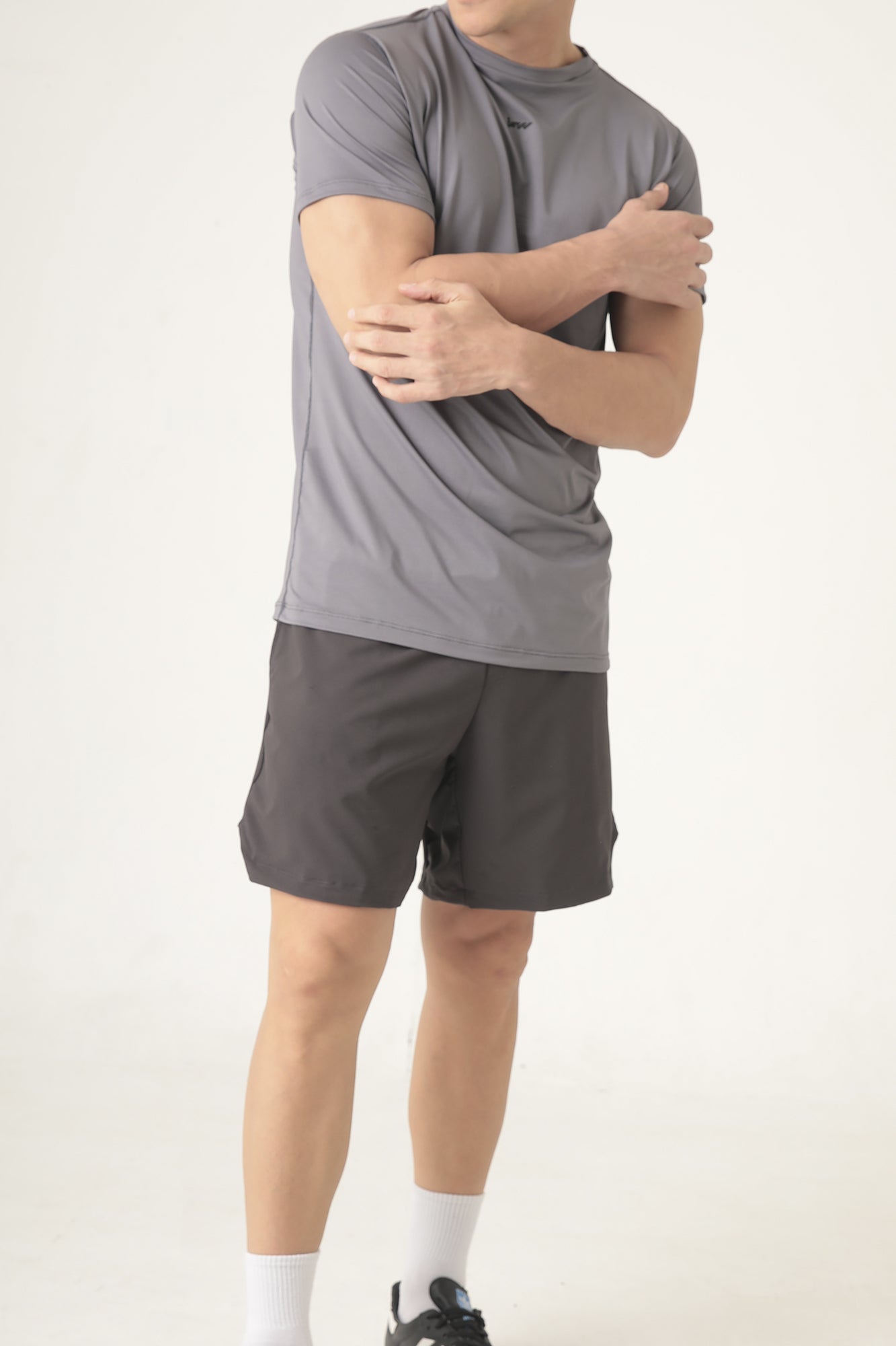 Sporty t-shirt Gris