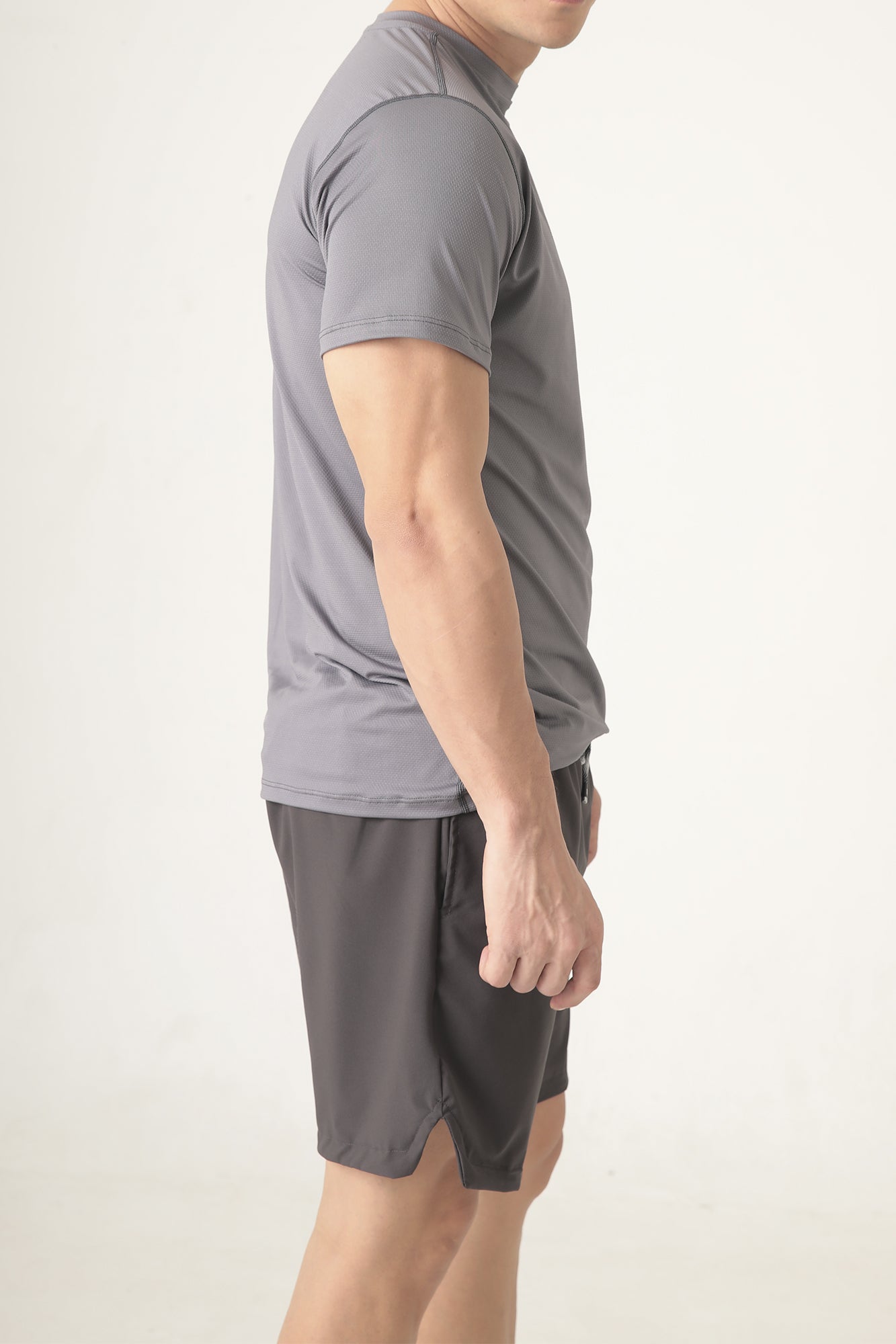 Sporty t-shirt Gris