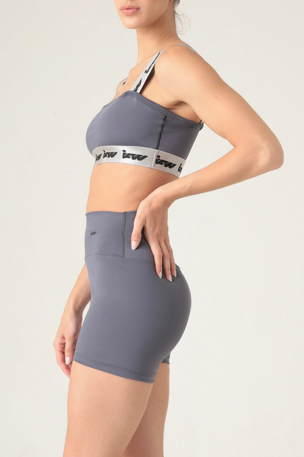 Classic mini short Gris