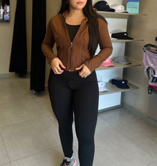 COMFY JACKET MOCCA