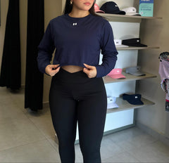 BUZO COMFY AZUL TURQUI