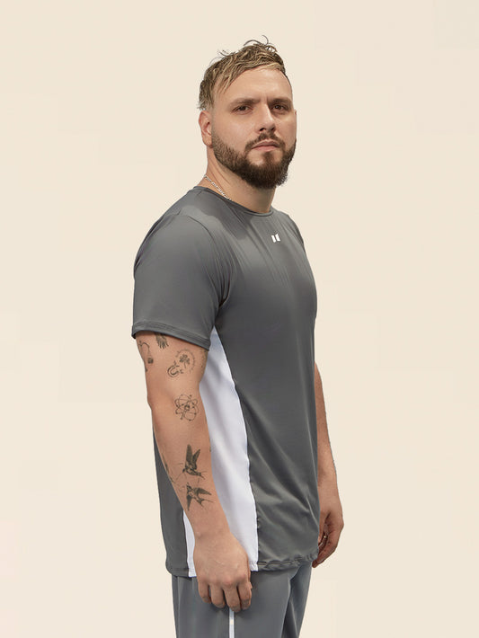 HUMAN T-SHIRT GRIS