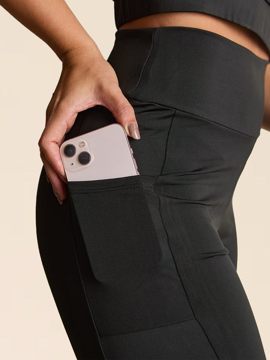 LEGGINGS MONSTERA NEGRO