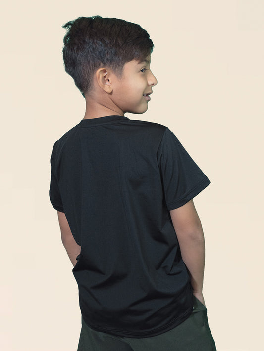 MINI CAMISETA KIDS CLUB - NEGRA