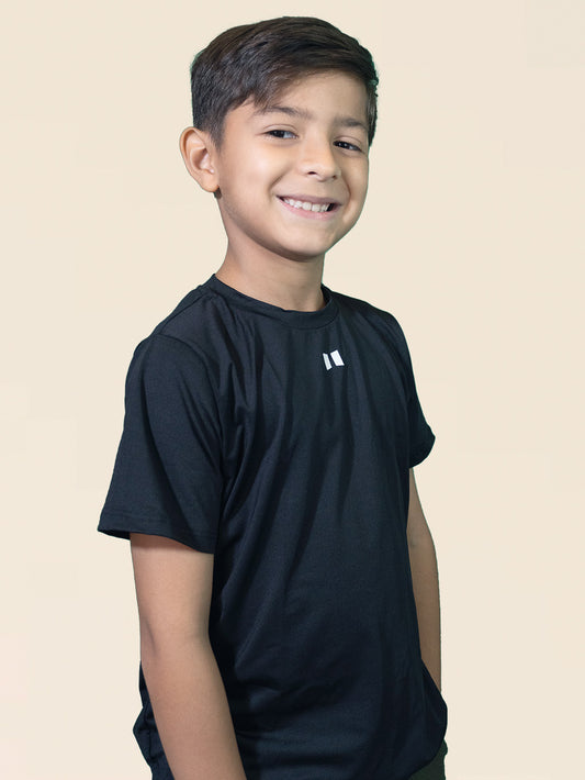 MINI CAMISETA KIDS CLUB - NEGRA