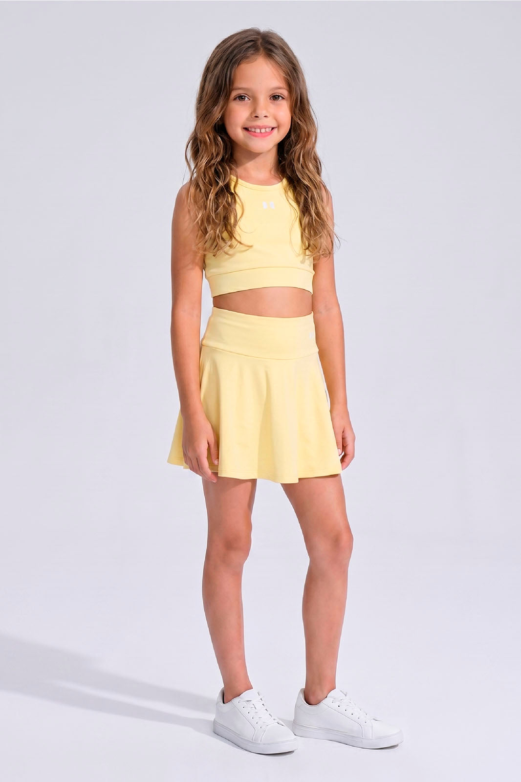 MINI SKIRT SOFT YELLOW