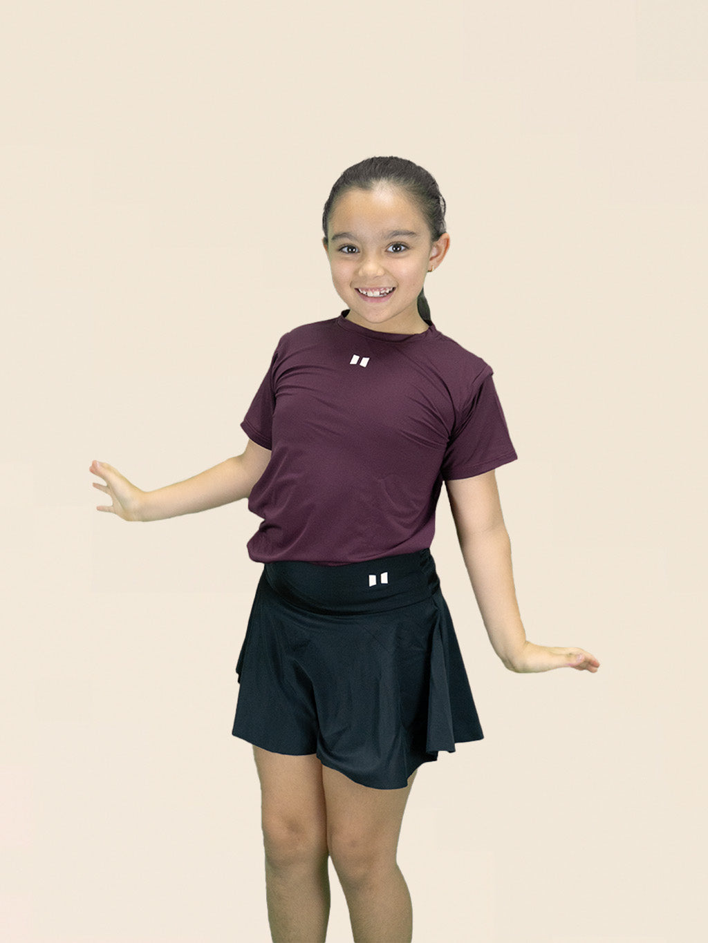 MINI CAMISETA KIDS CLUB - VINOTINTO