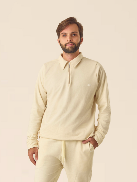 SET JOGGER + SWEATER BEIGE