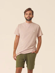 T-SHIRT PINK +  BERMUDA VERDE MILITAR