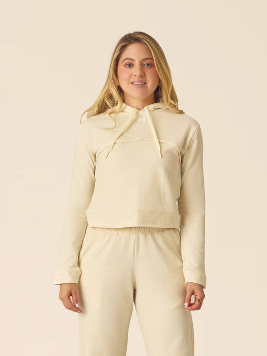 HOODIE BY PAME PEREZ- BEIGE