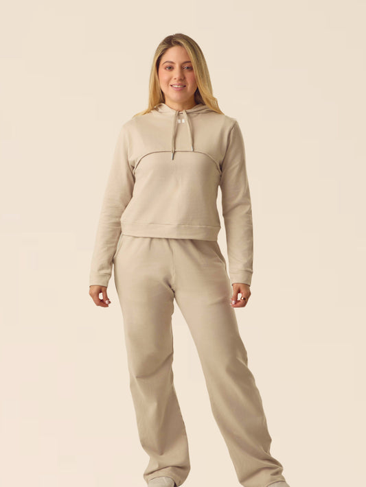 SET PANT + HOODIE KHAKI