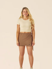 SKORT  BY PAME PEREZ - CAFÉ