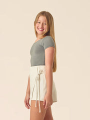 MINI SKORT  BY PAME PEREZ - BEIGE