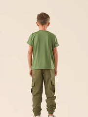 MINI CAMISETA CREW - VERDE