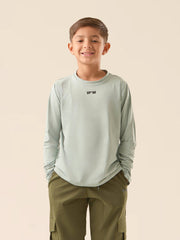 LONG SLEEVE ONE KIDS - PISTACHO