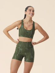 ACTIVE SHORT AMBAR VERDE MILITAR