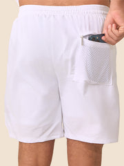 RALLY SHORT - WHITE