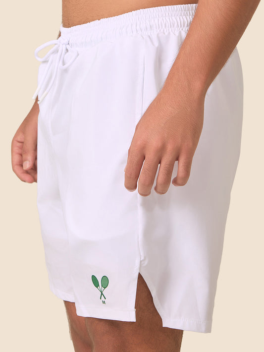 RALLY SHORT - WHITE