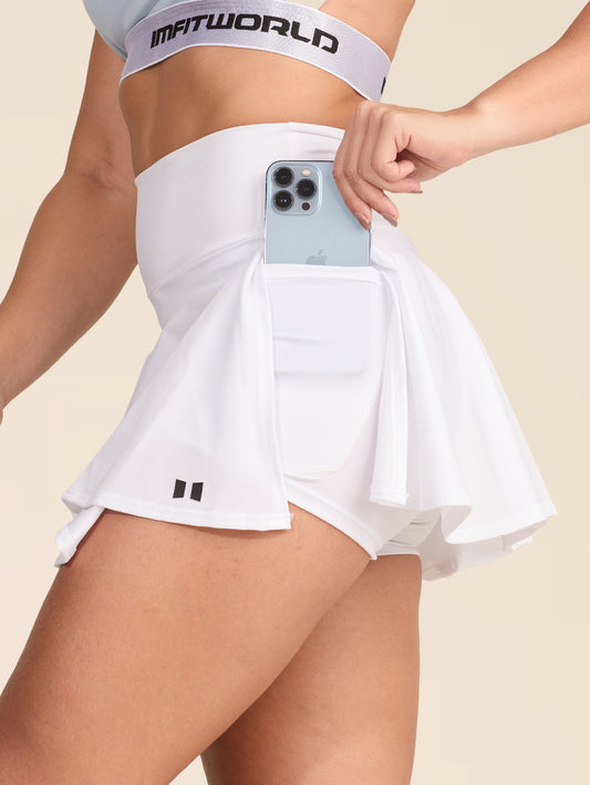 SKIRT FITTONIA BLANCO