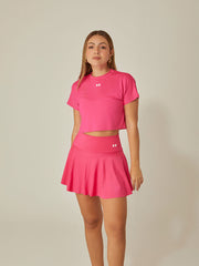 IFW QUOTE CROP TOP - FUCSIA