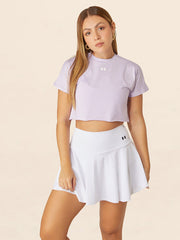 IFW QUOTE CROP TOP - LILA