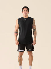 MUSCLE TANK - NEGRO