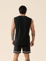 MUSCLE TANK - NEGRO