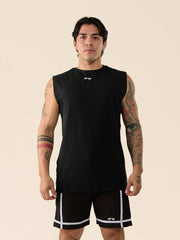 MUSCLE TANK - NEGRO