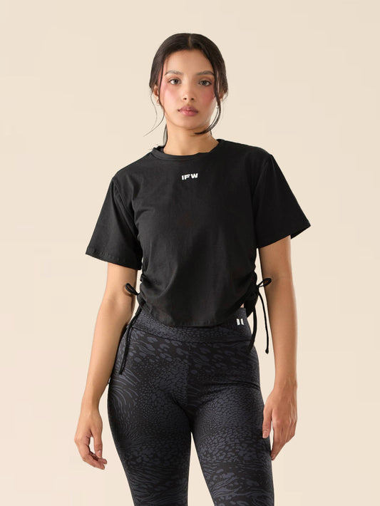 CAMISETA FEMME - NEGRO