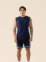 MUSCLE TANK - AZUL