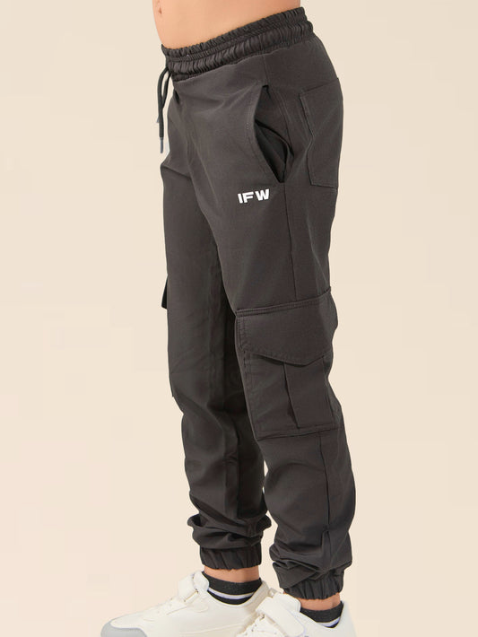 MINI CARGO PANT - NEGRO (UNISEX)